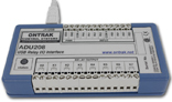 ADU208 8 channel USB Relay I/O Interface module.