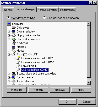 hyperterminal serial